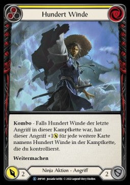 Hundred Winds (Yellow) (Regular) - History Pack 2 - Black Label (Rare) [341]