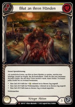 Blood on Her Hands (Regular) - History Pack 2 - Black Label (Majestic) [357]