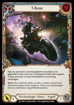 T-Bone (Blue) (Regular) - History Pack 2 - Black Label (Rare) [377]