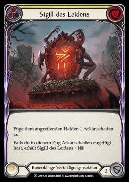 Sigil of Suffering (Yellow) (Regular) - History Pack 2 - Black Label (Rare) [420]