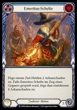 Emeritus Scolding (Blue) (Regular) - History Pack 2 - Black Label (Rare) [434]