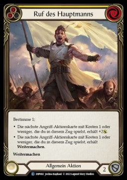 Captain's Call (Yellow) (Regular) - History Pack 2 - Black Label (Rare) [492]