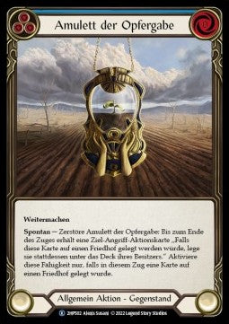 Amulet of Oblation (Regular) - History Pack 2 - Black Label (Rare) [502]