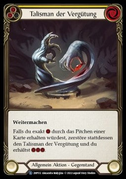 Talisman of Recompense (Regular) - History Pack 2 - Black Label (Rare) [512]