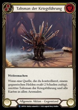 Talisman of Warfare (Regular) - History Pack 2 - Black Label (Rare) [514]