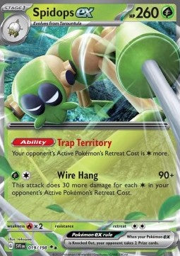 Spidops ex - Scarlet & Violet (Double Rare) [019]