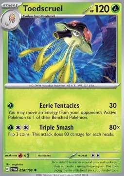 Toedscruel - Scarlet & Violet (Uncommon) [026]