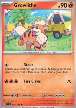 Growlithe - Scarlet & Violet (Common) [031]