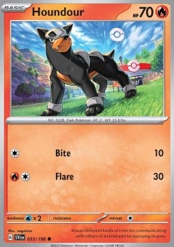 Houndour - Scarlet & Violet (Common) [033]