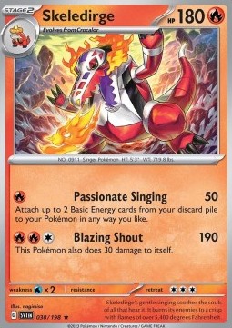 Skeledirge - Scarlet & Violet (Rare) [038]