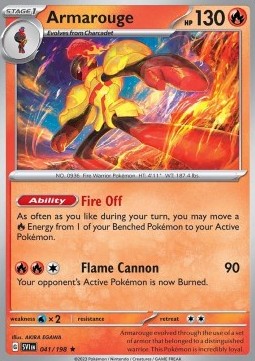 Armarouge - Scarlet & Violet (Rare) [041]