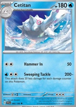 Cetitan - Scarlet & Violet (Uncommon) [060]