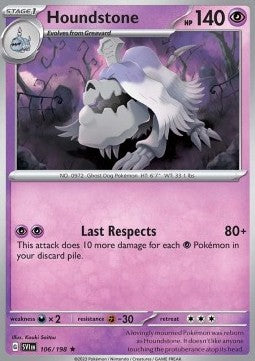 Houndstone - Scarlet & Violet (Rare) [106]