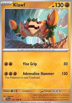 Klawf - Scarlet & Violet (Rare) [122]