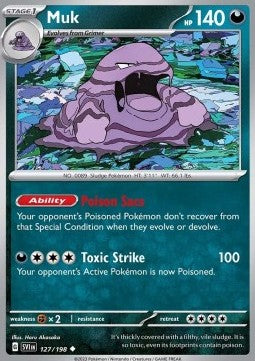 Muk - Scarlet & Violet (Uncommon) [127]