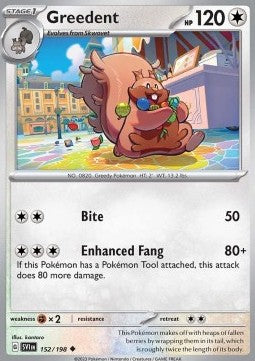 Greedent - Scarlet & Violet (Uncommon) [152]