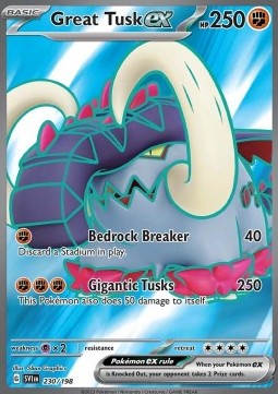 Great Tusk ex - Scarlet & Violet (Ultra Rare) [SVI-230]