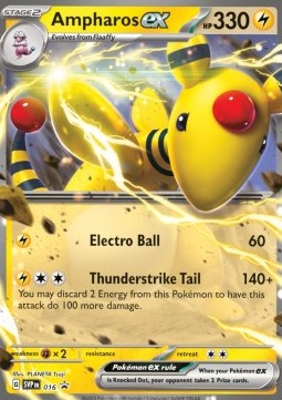 Ampharos ex - SV Black Star Promos (Promo) [SVP-016]