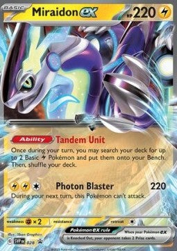 Miraidon ex - SV Black Star Promos (Promo) [028]