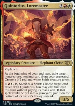 Quintorius, Loremaster - March of the Machine (Rare) [250]