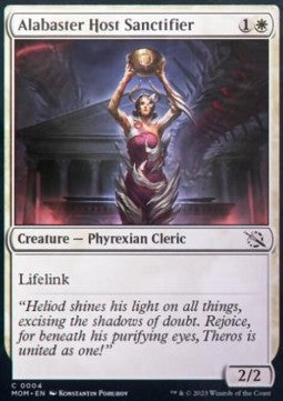 Alabaster Host Sanctifier - March of the Machine (Common) [4]