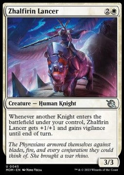 Zhalfirin Lancer - March of the Machine (Uncommon) [45]