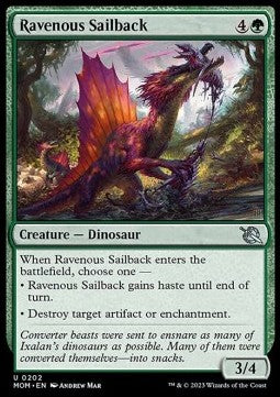 Ravenous Sailback - March of the Machine (Uncommon) [202]