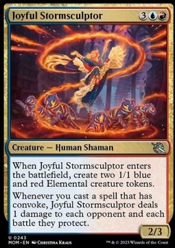 Joyful Stormsculptor - March of the Machine (Uncommon) [243]