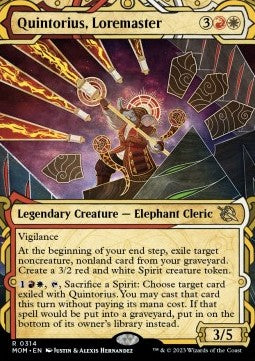 Quintorius, Loremaster - March of the Machine: Extras (Rare) [314]