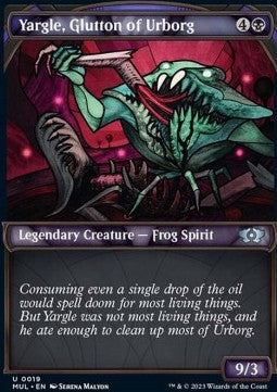 Yargle, Glutton of Urborg (V.1) - Multiverse Legends (Uncommon) [19]