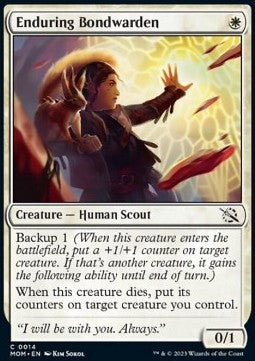 Enduring Bondwarden - March of the Machine (Common) [14]