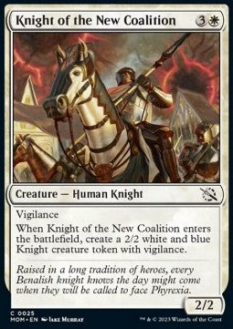 Knight of the New Coalition - March of the Machine (Common) [25]