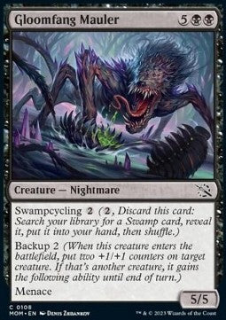 Gloomfang Mauler - March of the Machine (Common) [108]