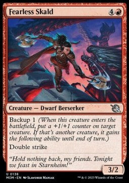 Fearless Skald - March of the Machine (Uncommon) [138]