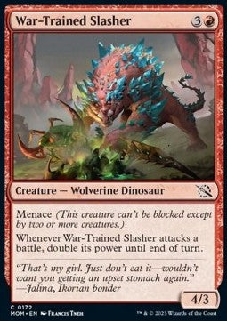 War-Trained Slasher - March of the Machine (Common) [172]