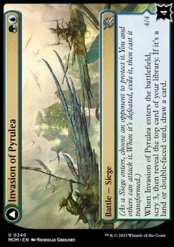 Invasion of Pyrulea // Gargantuan Slabhorn - March of the Machine (Uncommon) [240]