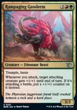 Rampaging Geoderm - March of the Machine (Uncommon) [251]