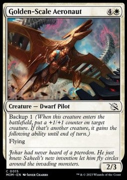 Golden-Scale Aeronaut - March of the Machine (Common) [15]