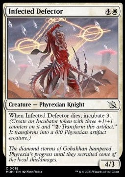 Infected Defector - March of the Machine (Common) [18]