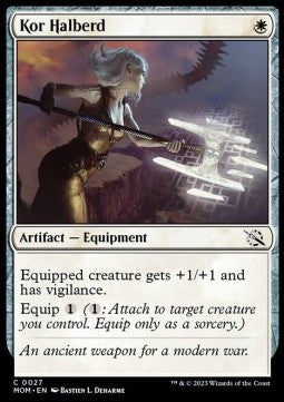 Kor Halberd - March of the Machine (Common) [27]