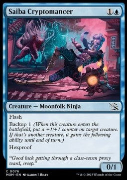 Saiba Cryptomancer - March of the Machine (Common) [76]