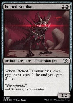 Etched Familiar - March of the Machine (Common) [101]