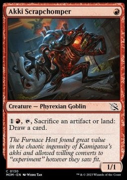 Akki Scrapchomper - March of the Machine (Common) [130]