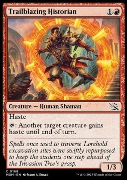 Trailblazing Historian - March of the Machine (Common) [168]