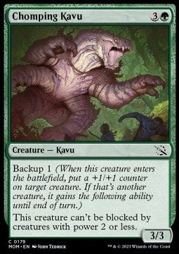 Chomping Kavu - March of the Machine (Common) [179]