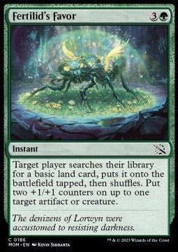 Fertilid's Favor - March of the Machine (Common) [186]