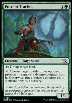 Portent Tracker - March of the Machine (Common) [201]