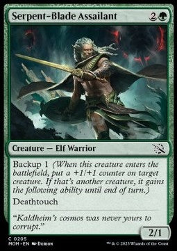 Serpent-Blade Assailant - March of the Machine (Common) [205]