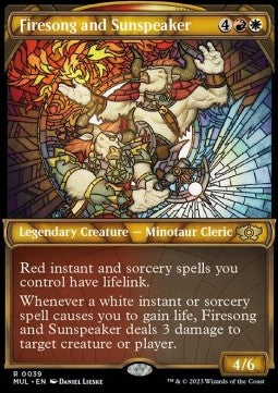 Firesong and Sunspeaker (V.1) - Multiverse Legends (Rare) [39]