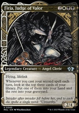 Firja, Judge of Valor (V.1) - Multiverse Legends (Uncommon) [40]